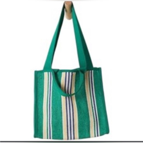 FP Movement by Free People Striped Green Tote - Picture 2 of 7
